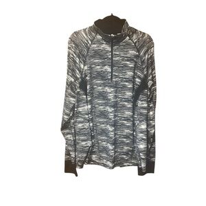 Tek Gear Black and Gray Women's Top